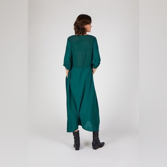 Intentionally blank dew maxi dress green one size - Picture 6 of 8